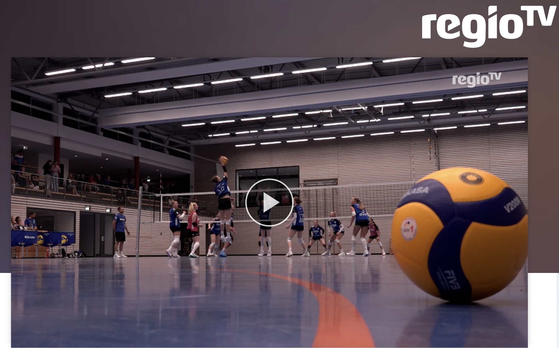 Binder Blaubären starten mit Heimspiel gegen Hamburg in die Volleyball Bundesliga